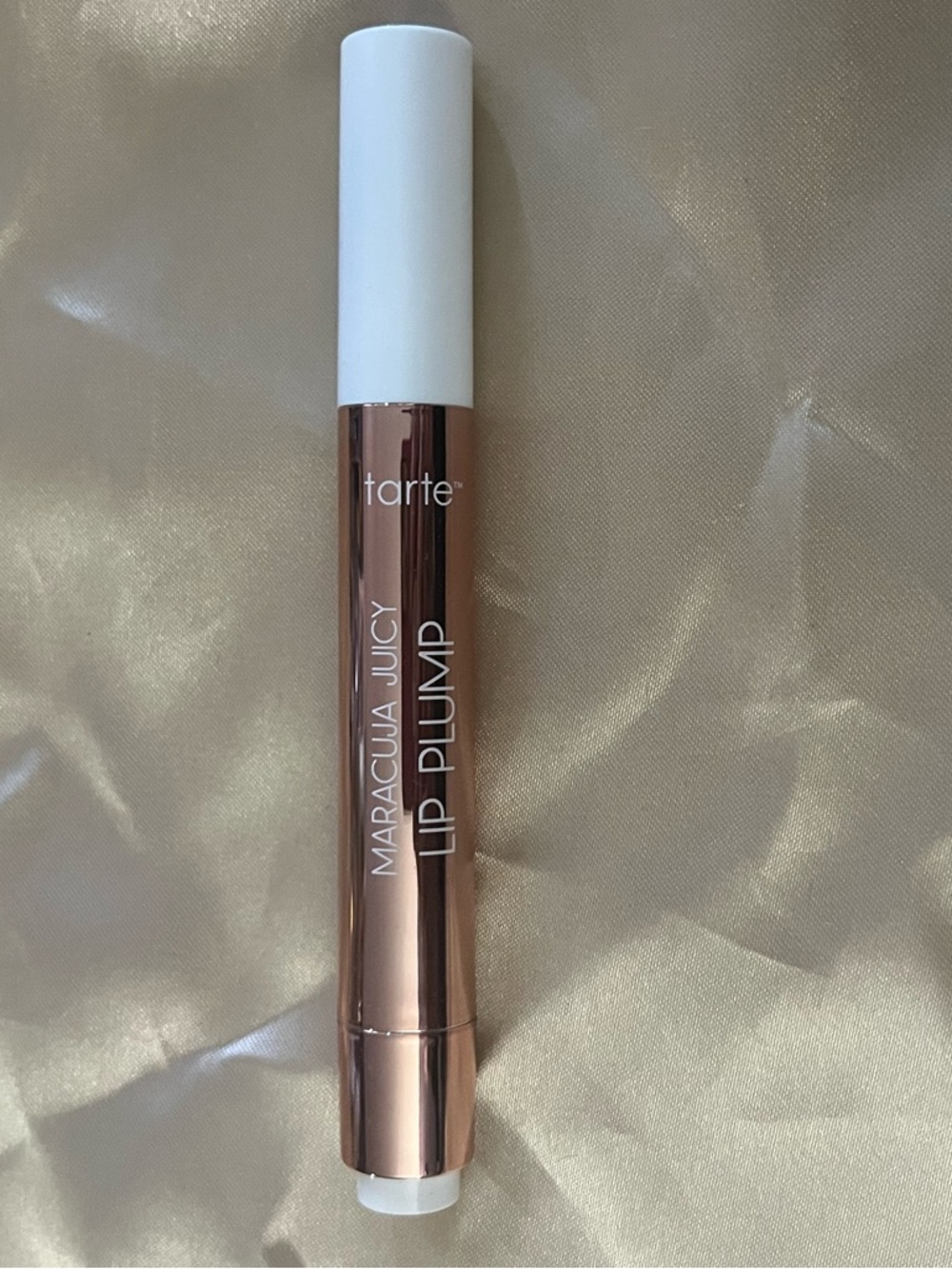 Tarte APPLE CRISP Maracuja juicy shimmer glass lip plump- NWT- LTD ED & SOLD OUT - Picture 4 of 5